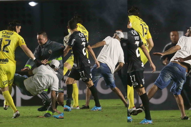 Vila Belmiro pronta para receber jogo entre Corinthians e Santos