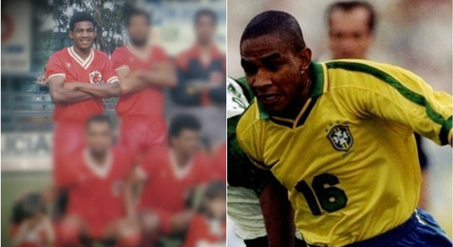 Cesar Sampaio no Moleque Travesso da Vila Guarani e na seleção brasileira