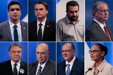 Debate contou com 8 candidatos à Presidência