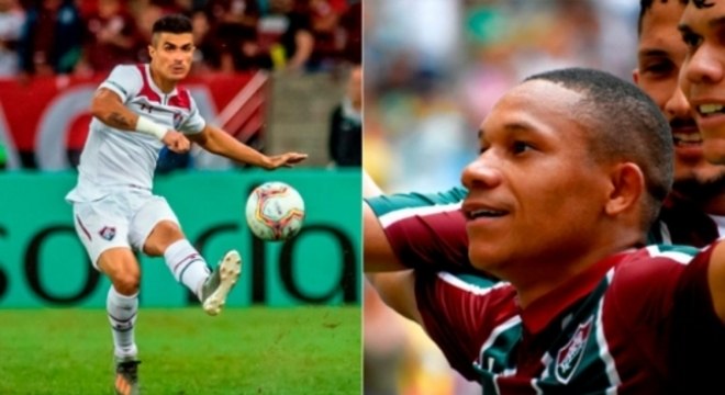 Montagem Fluminense - Egidio e Wellington Silva