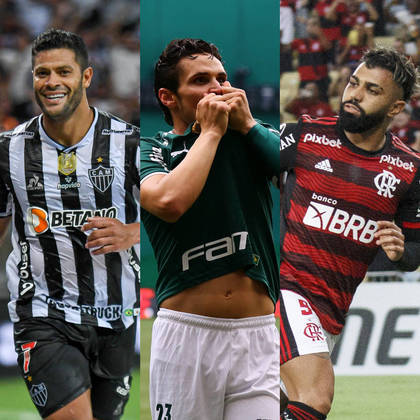 A briga pela artilharia no Brasil está pra lá de acirrada. Entre os times da Série A, os três maiores goleadores estão separados por um gol de diferença cada