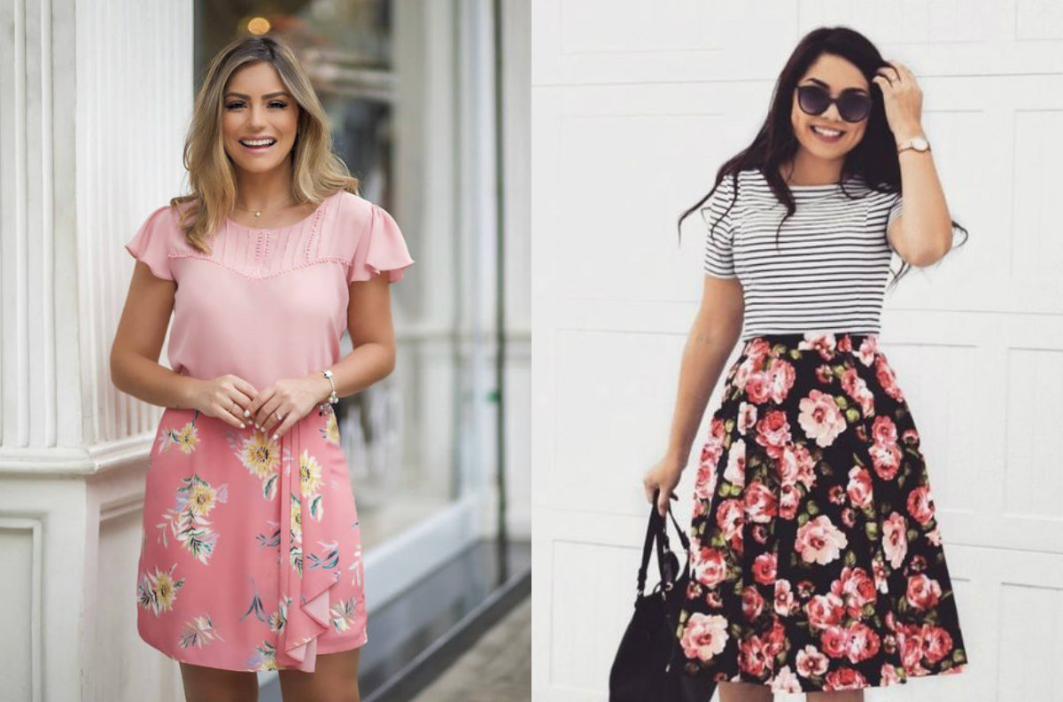 roupa florida está na moda