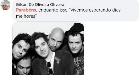 Banda mineira Jota Quest inspirou desabafo