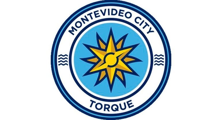 Montevideo City Torque - Uruguai - primeira divisão - Grupo City comprou 100% do clube em 2017 - o escudo foi modificado em 2020