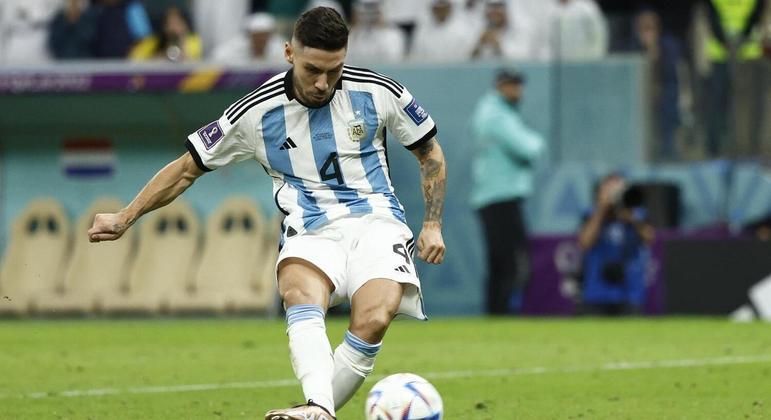 Montiel foi quem converteu a cobrança de pênalti que deu o título da Copa do Mundo à Argentina