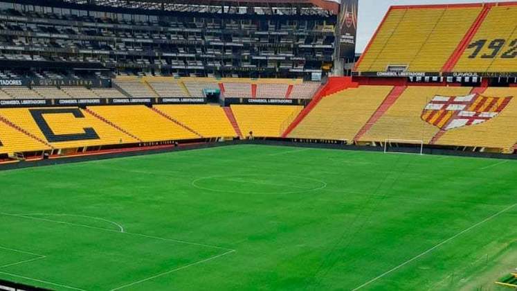 Monumental de Guayaquil (EQU) - Partidas decisivas de Libertadores: 3 - Edições: 1990, 1998 e 2022   *A de 2022 será a decisão deste sábado