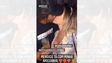 Morador de rua beija influenciadora em festa no Rio de Janeiro 