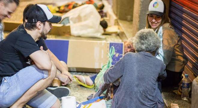 Ação social Entrega por SP (Divulgação/Andy Costa)