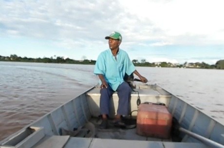 Moranga vive em Pirapora como pescador há 40 anos