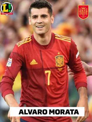 MORATA - 6,5 - Mostrou oportunismo ao marcar o gol espanhol. No mais, foi opção constante para finalizações e tentativas na frente.    