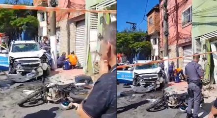 Uma mulher morreu e cinco pessoas ficaram feridas