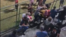 Briga entre torcidas termina com morte no estádio municipal de Moeda (MG)  