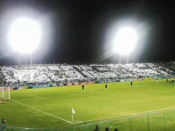 Mosaico dos torcedores do Ceará. (27/02/2014)