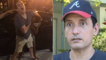 Motorista é aterrorizado, espancado e mordido por mulher desconhecida (Montagem/R7)