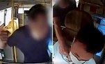 Um motorista de ônibus levou ao menos 16 socos de um passageiro, para o qual ele pediu que colocasse a máscara