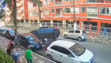 Motorista reage a assalto e atropela dois suspeitos em São Paulo; veja vídeo