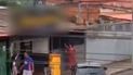 Motorista tenta atropelar mulher e derruba portão de casa em Samambaia (Reprodução/ Record TV)