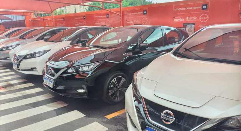 Nissan Leaf pode ser alugado com o preço a partir de R$ 200 por dia