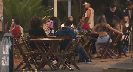 Movimentação em bar no Distrito Federal