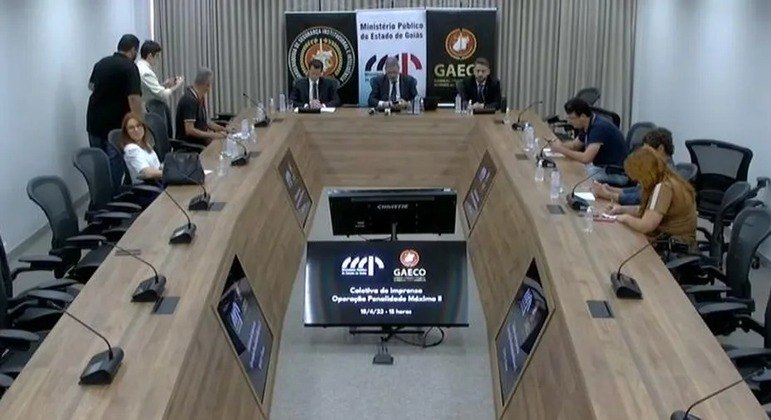 Coletiva do MP de Goiás aconteceu online e anunciou jogos da Série A que estão sob investigação