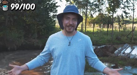 MrBeast é dono de um canal com mais de 200 mil inscritos