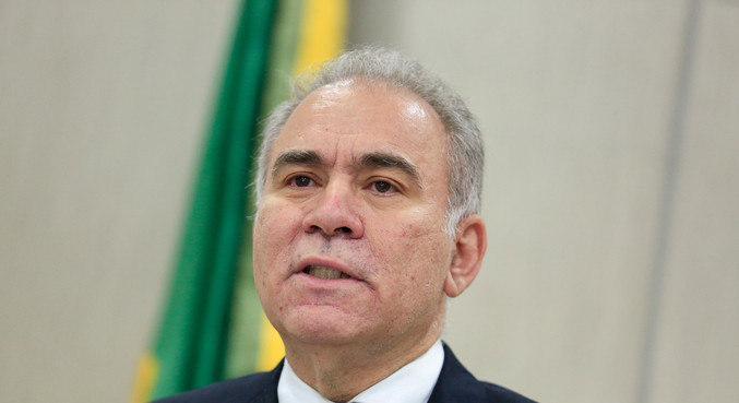 O ministro da Saúde, Marcelo Queiroga