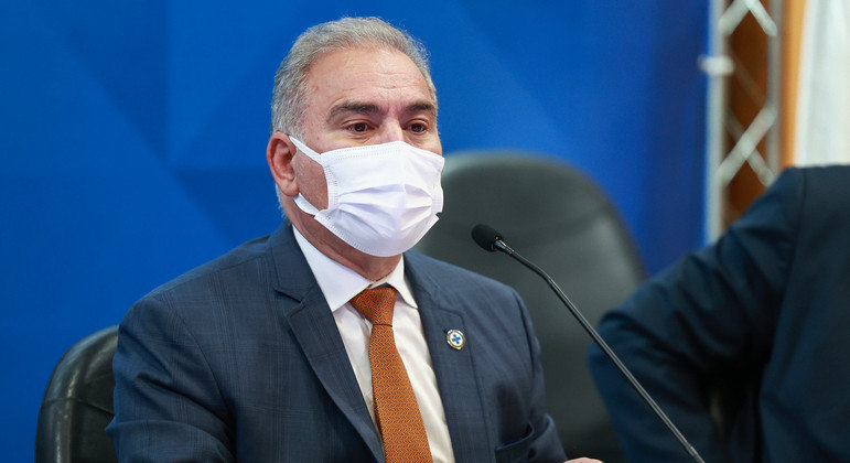 O ministro da Saúde, Marcelo Queiroga
