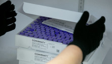 Covid: 628 mil doses da vacina da Pfizer devem chegar hoje ao país
