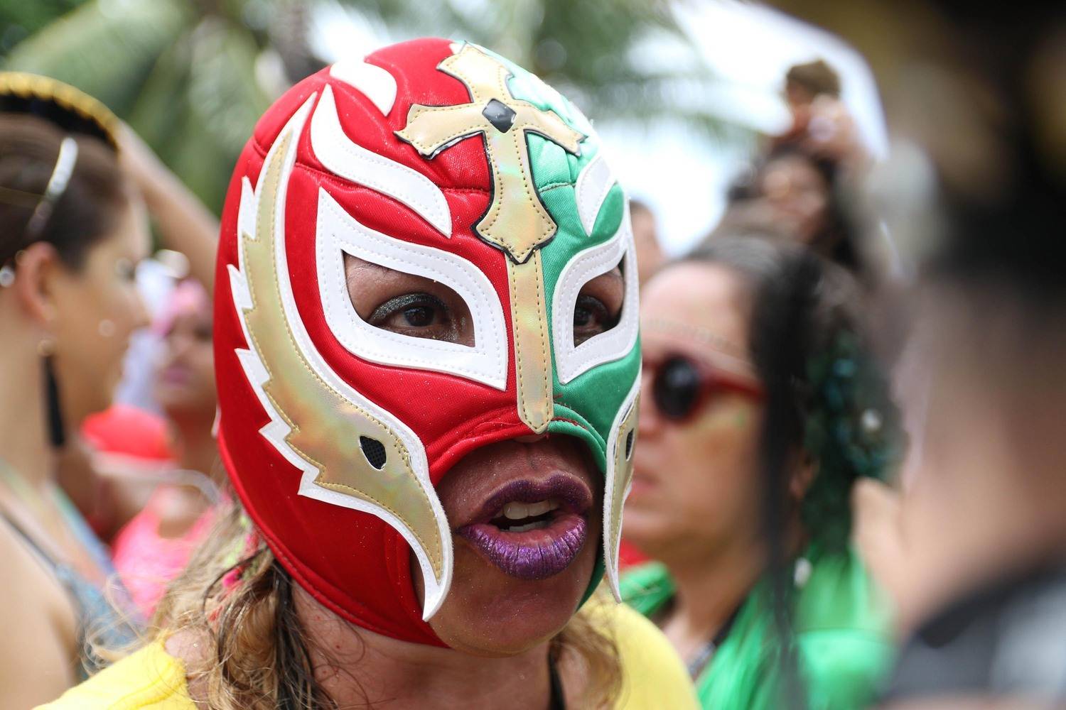 Bloco Mucha Lucha homenageia luta livre mexicana com ringue em Olinda: 'A  única regra é a greia', diz presidente, Carnaval 2023 em Pernambuco