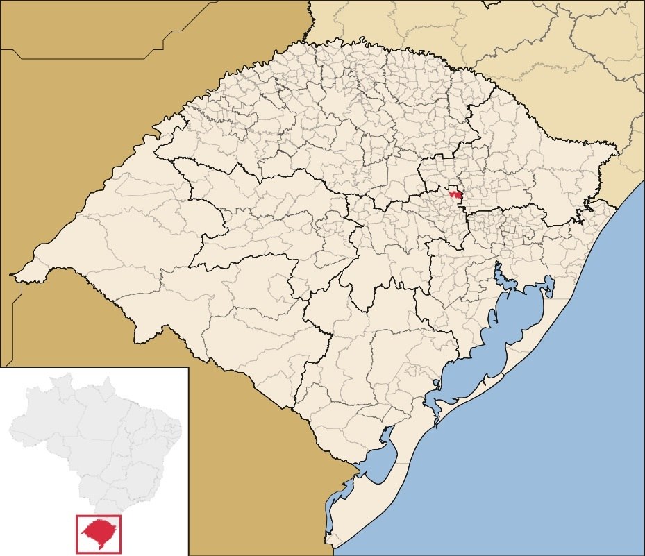 Muçum fica a cerca de 150 km de Porto Alegre