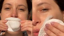 Falso: soprar algodão para fazer espuma com água micelar a fim de limpar o rosto é ineficaz 