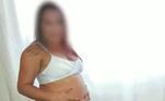 Mulher exibia fotos da barriga de grávida nas redes sociais