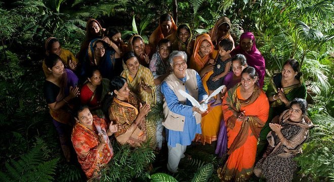 Yunus ganhou o Prêmio Nobel da Paz por promover concessão de microcrédito