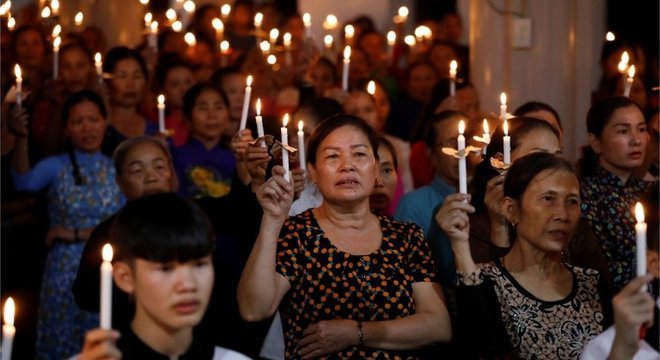 A comunidade católica na província de Nghe An ora pelos 39 mortos encontrados em Essex, muitos dos quais se presume serem desta localidade