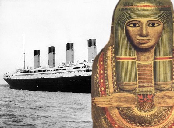 A estranha história da 'múmia' acusada de afundar o Titanic - Fotos - R7  Hora 7
