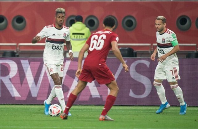 Mundial de 2019: Liverpool 1 x 0 Flamengo, no Estádio Internacional Khalifa, em Doha, no Qatar. - Foto: Alexandre Vidal/Flamengo