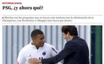 Mundo Deportivo (ESP)'PSG, e agora?'