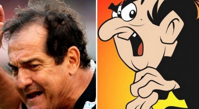 Muricy Ramalho e Gargamel