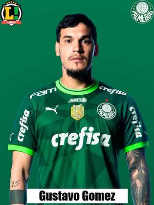 Murilo - 6,5 - Defensivamente não foi exigido. Ofensivamente, foi o responsável pelas duas grandes chances do Palmeiras. Uma, de cabeça, por cima do gol, e a outra que parou em ótima defesa do goleiro Ygor Vinhas. 