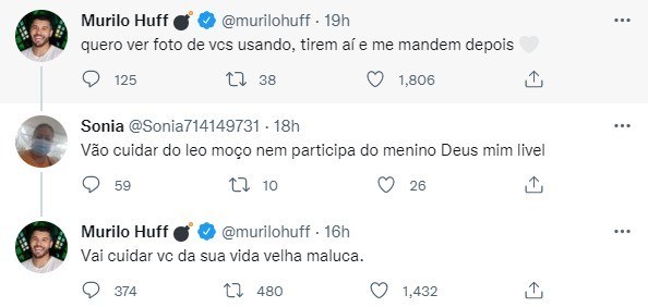 Resposta de Murilo Huff  