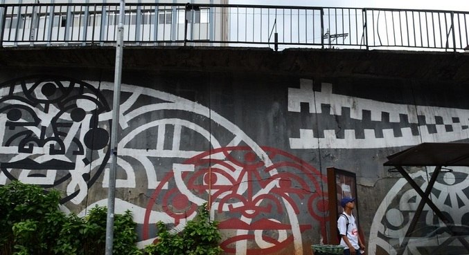 Iniciativa reúne mais de 40 murais de grafite
