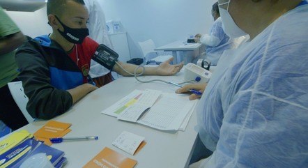 Aferição de pressão e de glicemia estiveram no foco dos atendimentos