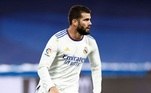 10º Nacho Fernández - 34.62 km/h - Lateral/zagueiro espanhol, 31 anos - Real Madrid