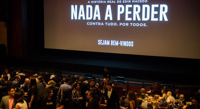 Pré-estreia do filme Nada a Perder, que aconteceu em março, em São Paulo