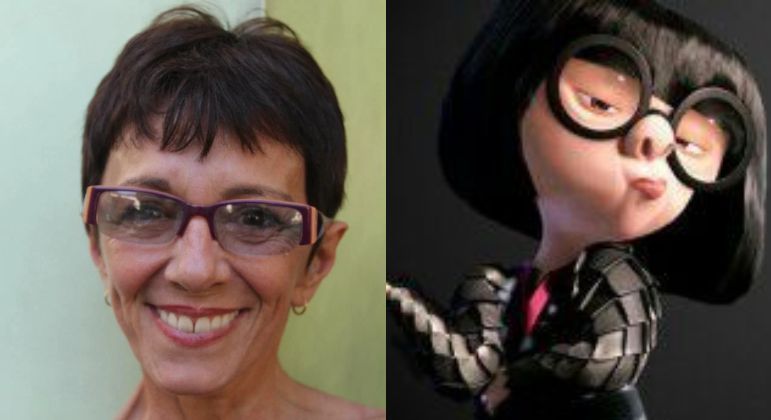 Nádia Carvalho deu voz à personagem Edna Moda