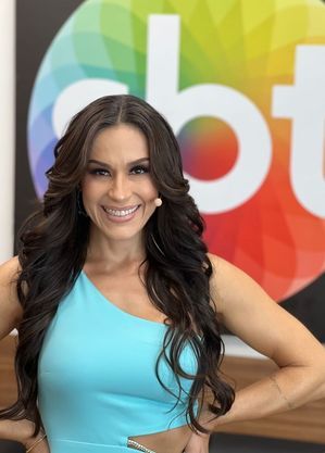 Nadja Haddad, apresentadora do SBT  