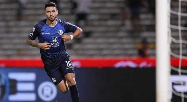 Nahuel Bustos em atuação pelo Girona FC