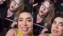 Naiara Azevedo se assusta com sósia de Marília Mendonça: 'Pernas bambas'