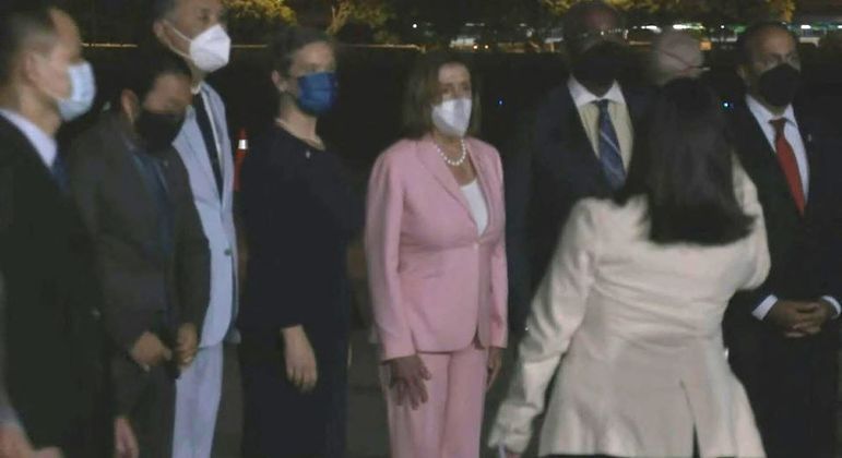 Nancy Pelosi e sua comitiva já estão em Taiwan para visita oficial