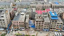 China: prédio cai na capital de Hunan e deixa dezenas de desaparecidos